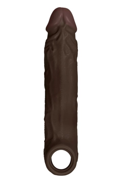 SHAFT Sheath Model F Size 1 19,8 cm Liquid Silicone Mahogany