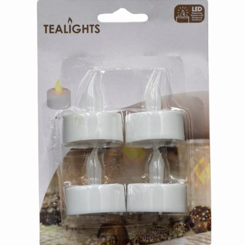ZESTAW 4 ŚWIECZEK TEA LIGHT LED
