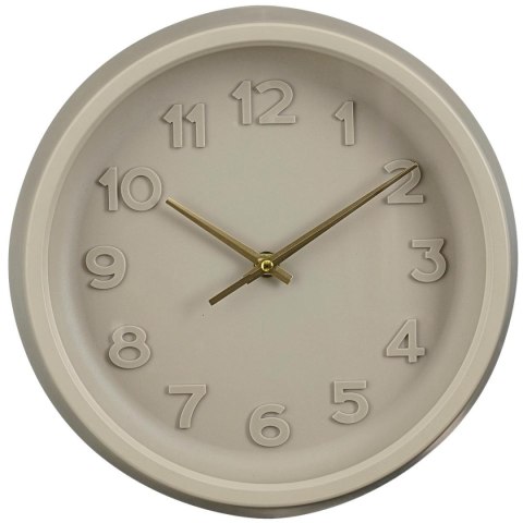 ZEGAR ŚCIENNY TING ŚR. 27CM MICA SZARY