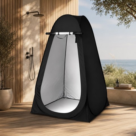 Namiot Prysznic Przebieralnia WC Przenośna Plażowy 185x103x100cm BAL17