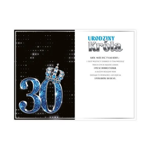 Kartka B6 na 30 Urodziny - 38