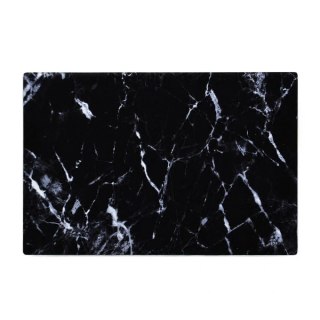 Deska szklana 20 x 30cm czarny marmur TR-671