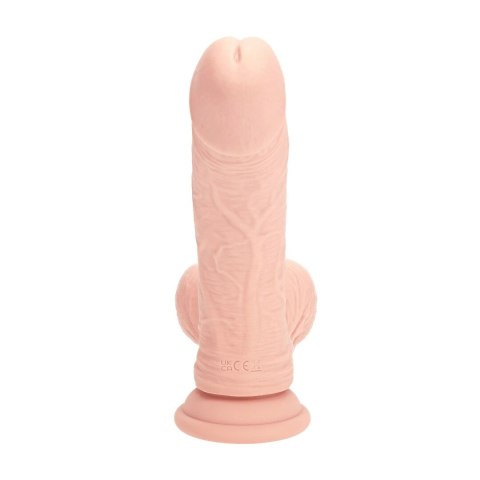 Shots Dual Density Curved Liquid Silicone z kulkami 15 cm beżowy