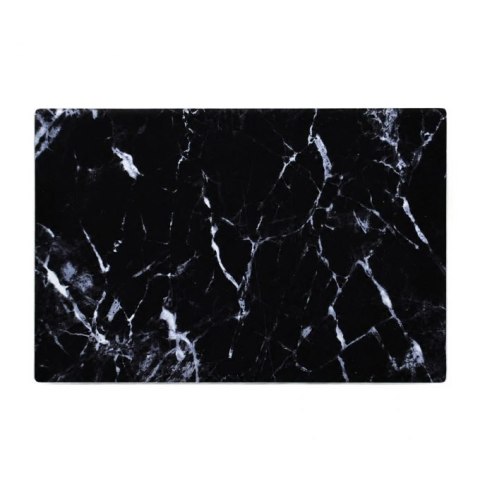 Deska szklana 20 x 30cm czarny marmur TR-671