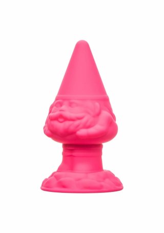 CalExotics Naughty Bits Anal Gnome - silikonowy korek anatomiczny, kolorowy design