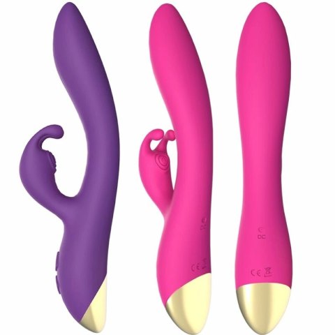 ARMONY Bonnie Krolik Fioletowy - wibrator silikonowy, 9 trybow, wodoodporny