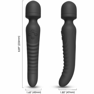 ARMONY Mission Masażer i Wibrator Heat Effect czarny 226mm USB