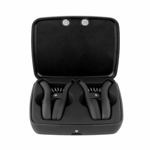 Bedroom Fantasies Vibrating Nipple Clamps Black - bezprzewodowe klamry wibrujące