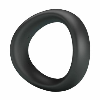 CRAZY BULL Valen ergonomiczny silikonowy pierścień czarny premium