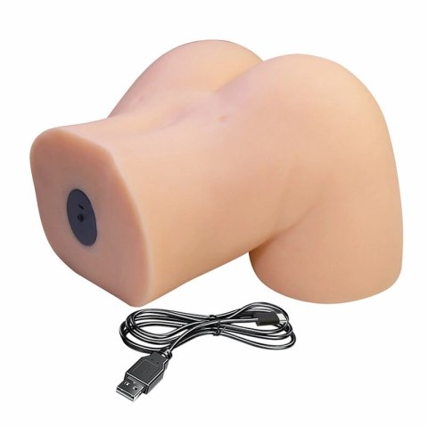 Crazy Bull LIORA XXL - dwuwejściowa maszyna intymna anatomiczna TPR