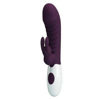 PRETTY LOVE Naughty Bunny 30-funkcyjny wibrator krolik fioletowy silikon