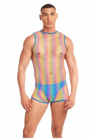 RAINBOW PARTY PRIDE STAR Zestaw 2-częściowy S/M Kolorowy