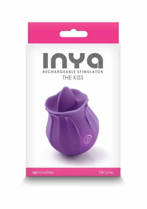 INYA The Kiss masażer punktowy silikonowy rożany design USB
