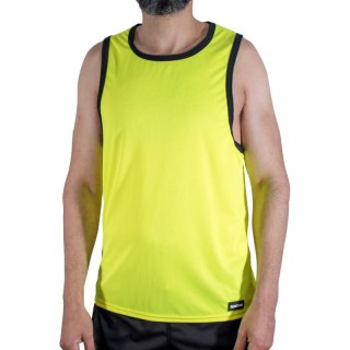 MACHO CMV001 żołta koszulka sportowa na siłownię S/M oddychająca