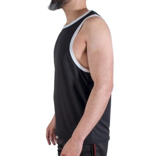 MACHO CMV004 koszulka sportowa czarna S/M - lekka i elastyczna
