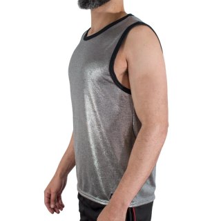 MACHO Koszulka sportowa L/XL z drobnym brokatem, elastyczna