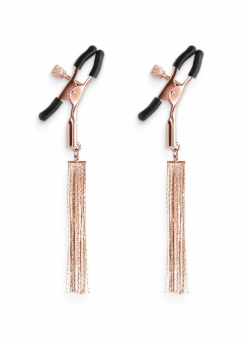NS Novelties Nipple Clamps D2 regulowane klamry silikonowe metalowe