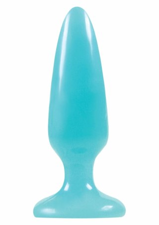Pleasure Plug Small - ergonomiczny korek intymny TPE, rozmiar S, żołty