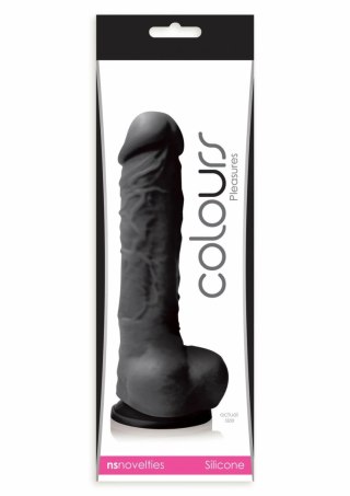 Pleasures Dildo 5 inch silikonowy model z przyssawką, 13 cm, cielisty