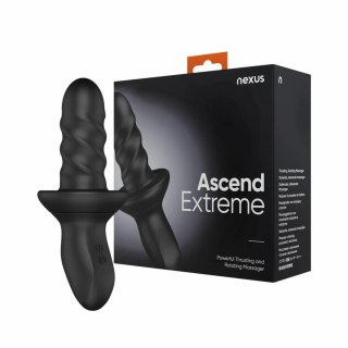 Nexus Ascend Extreme - maszyna intymna z funkcją ruchu i rotacji, czarna