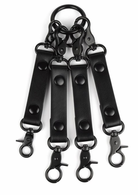 AVANZA Precision Hogtie VANTAGE 8 czarny system wiązania PU Leather