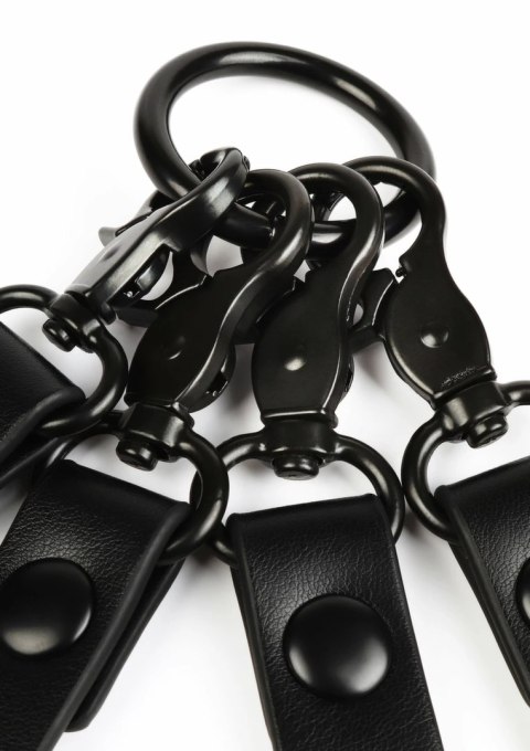 AVANZA Precision Hogtie VANTAGE 8 czarny system wiązania PU Leather