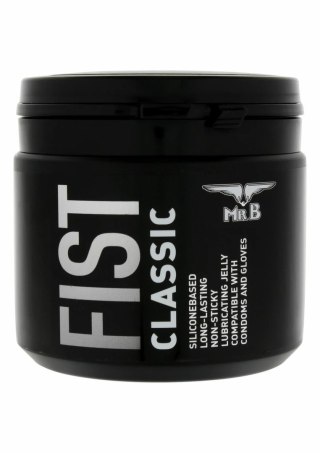 Mister B Fist Classic 500 ml - żel intymny hybrydowy, bezzapachowy