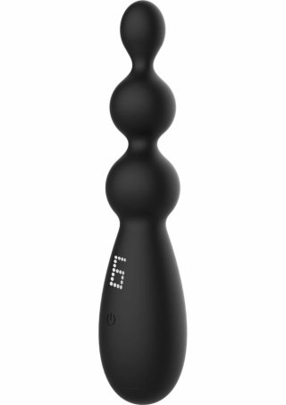 Hidden Desire Extreme Triple Thrill Anal Vibrator silikonowy 3-kulkowy czarny