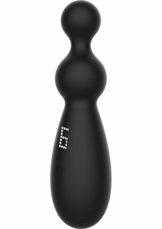 Hidden Desire Extreme Twin Thrill Anal Vibrator silikonowy, wielofunkcyjny, czarny