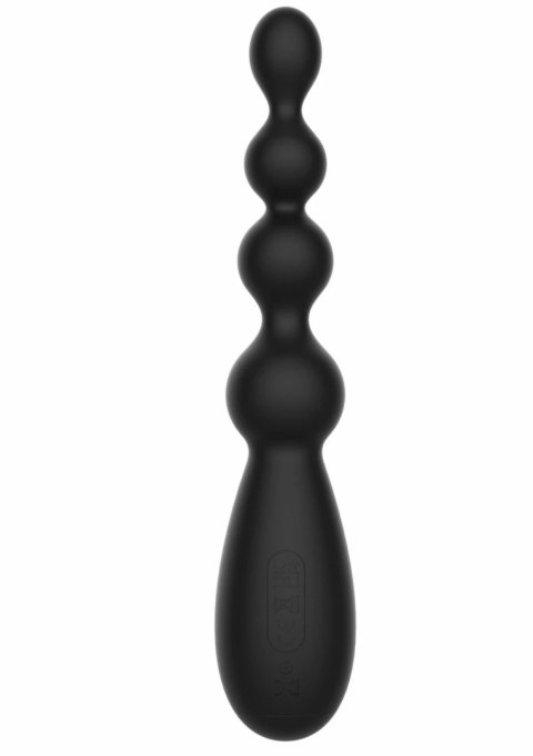 Hidden Desire Tetra Thrill Anal Vibrator silikonowy 4-kulkowy czarny