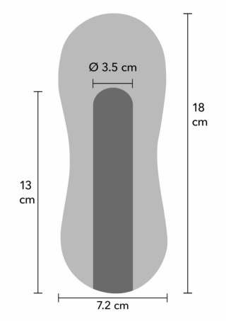 Ass Stroker Vibrating - model z wibrującym systemem i anatomiczną teksturą