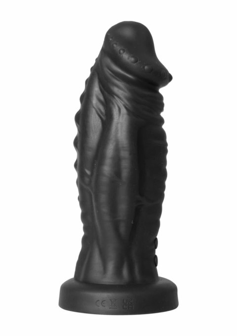 Devil Monster model silikonowy z funkcją wibracji i przyssawką XL