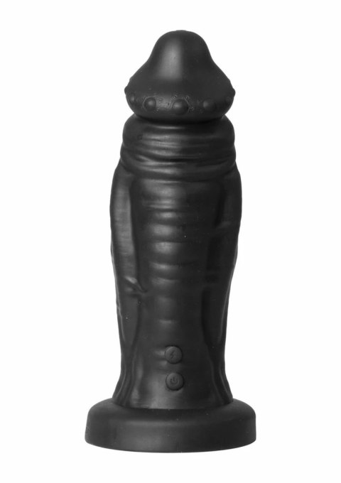 Devil Monster model silikonowy z funkcją wibracji i przyssawką XL