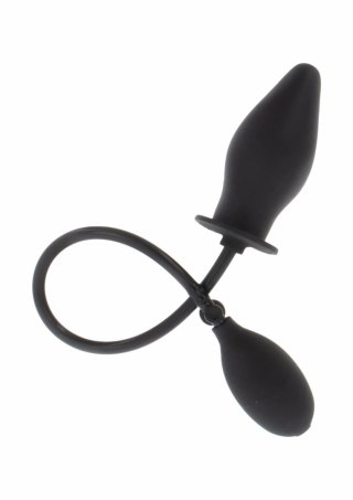 EXTREME Inflatable Butt Plug Advanced silikonowy z pompką czarny