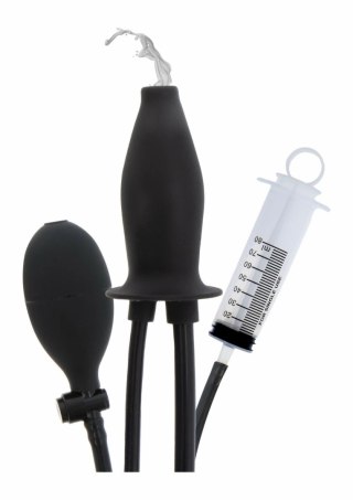 EXTREME Inflatable Lubricating Plug silikonowy z systemem dozowania