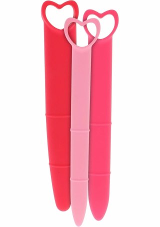 Silicone Vaginal Dilators 3pcs - Zestaw silikonowych rozszerzaczy anatomicznych