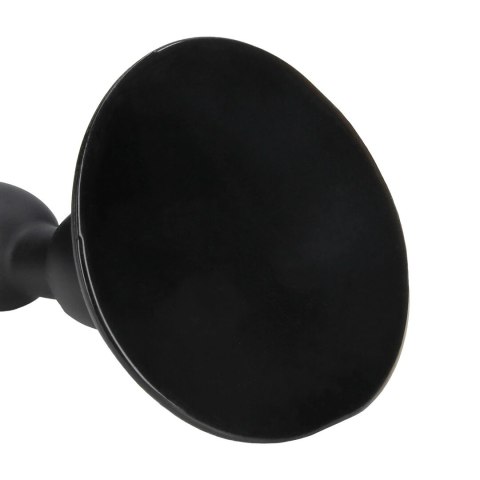 Chain Reaction Anal Plug 49 cm Black - elastyczny model z przyssawką
