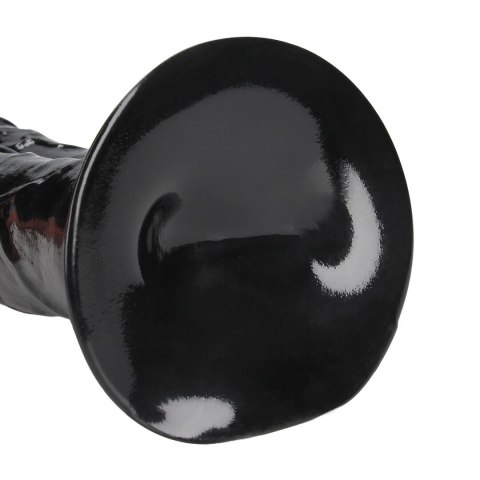 Double Titan model Double Dildo 24,5 cm czarny z przyssawką