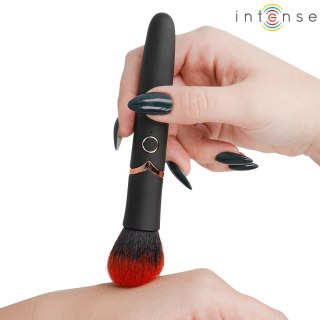 Intense Emilia podgrzewana szczotka wibrująca 16 cm silikonowa USB
