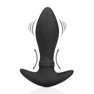 The ASS Anal Self Penetrating Stretcher Black silikonowy wibrator