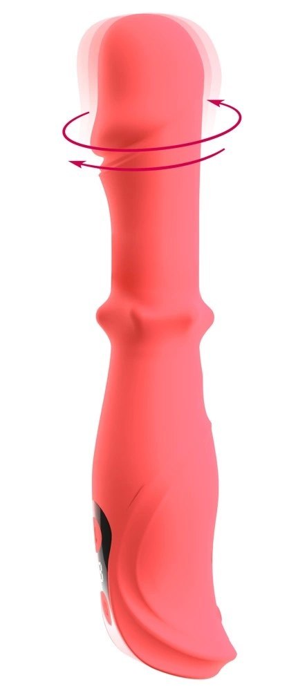 Beau coeur Oryvia Slide Ring V - wibrujący masażer z pierścieniem, 18,4 cm
