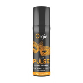 Liquid Pulse Pulsing Sensation Intimate Gel Ice Caramel 15 ml
