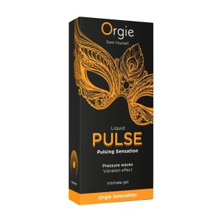 Liquid Pulse Pulsing Sensation Intimate Gel Ice Caramel 15 ml