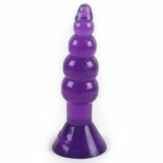 BAILE Climax Happens korek anatomiczny 17 cm liliowy z przyssawką