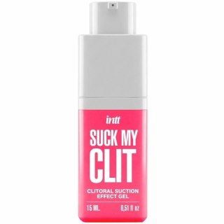 INTT SUCK MY CLIT żel intymny z efektem ssania, poziomka, 15 ml