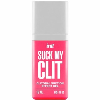 INTT SUCK MY CLIT żel intymny z efektem ssania, poziomka, 15 ml