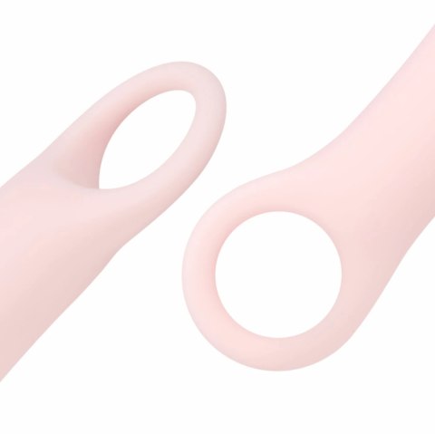Teazers Dilator Set 3 sztuki silikonowy rożowy - stopniowany rozmiar