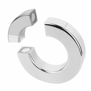 Bedroom Fantasies Magnetic Cockring srebrny - metalowy pierścień magnetyczny