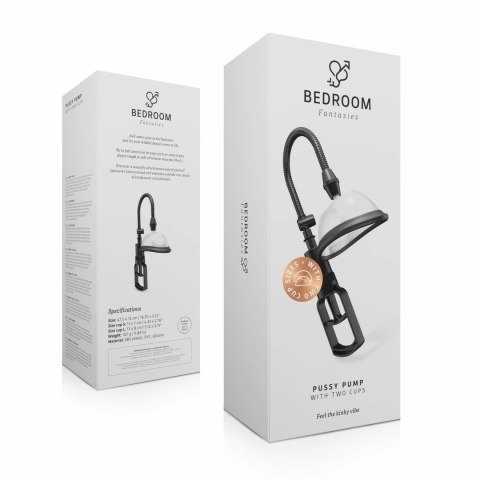 Bedroom Fantasies Vagina Pump zestaw 2 anatomicznych kubkow prożniowych