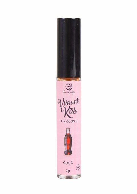 Secret Play Vibrant Kiss Lip Gloss z efektem wibracji, smakowy, 6g